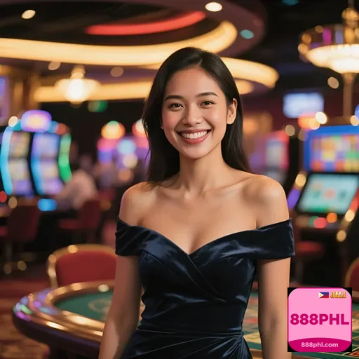 888phl casino player smiling