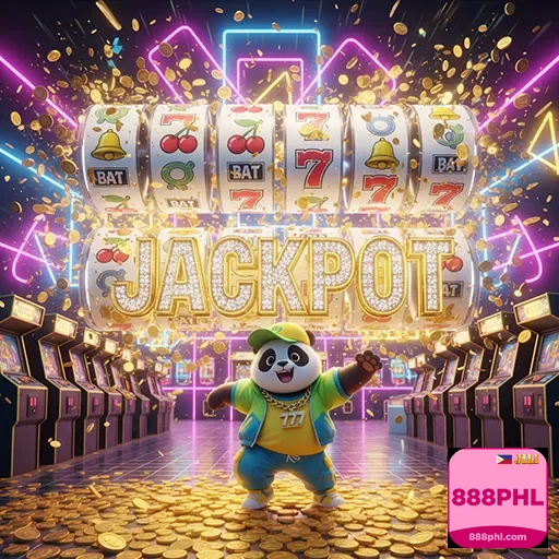 888phl jackpot panda celebration