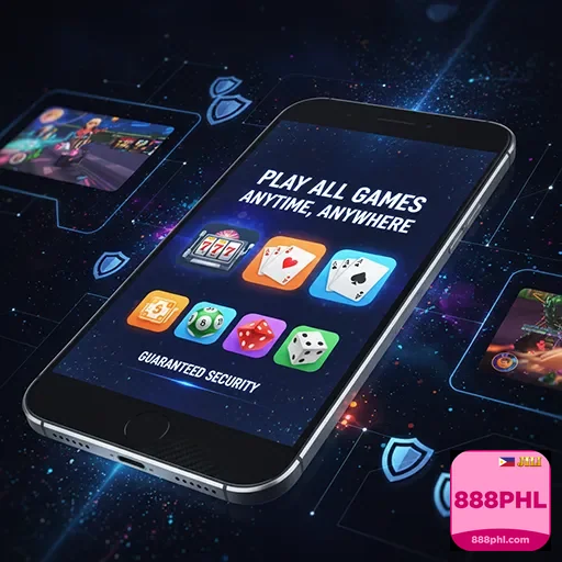 888phl mobile gaming interface 3