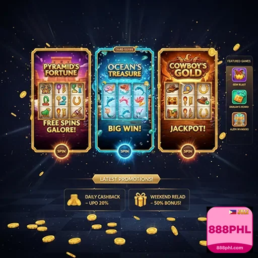 888phl slot games promotions